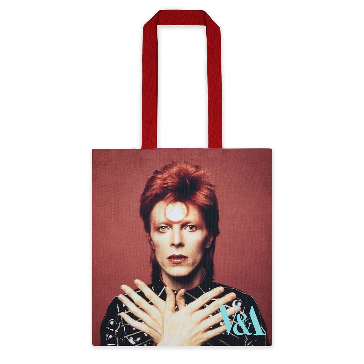 David Bowie Ziggy Stardust portrait tote bag
