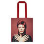 David Bowie Ziggy Stardust portrait tote bag