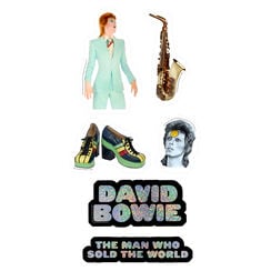 David Bowie stickers set