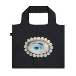 Eye miniature foldable tote bag