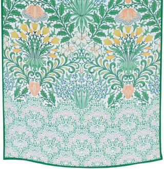 William Morris Garden silk scarf