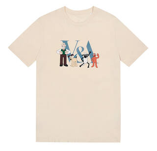 Wallace & Gromit and friends V&A adult t-shirt